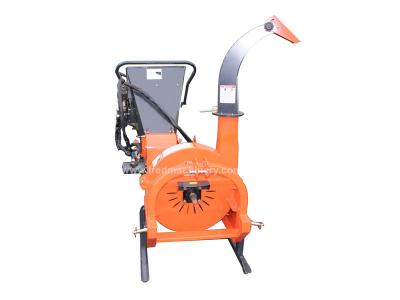 China 3 Point Hitch 5 Inch Wood Chipper PTO Driven With Hydraulic Feeding System for sale