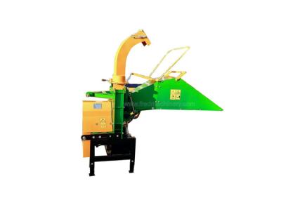 China 2 Cutting Blades 3 Point Wood Chipper With 26L Tank Hydraulic Feeding System for sale
