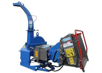 China 4 Cutting Knives Tree Shredders Chippers , Hydraulic Pto Wood Chipper for sale