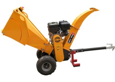 China 15HP Gasoline Engine 5 Inch Wood Chipper With Recoil / Electric Starting System for sale