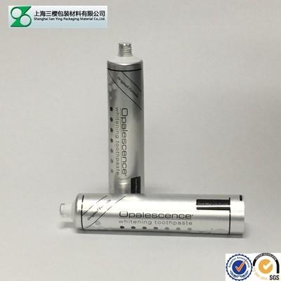 China Dia35mm Aluminum Barrier Tooth Paste Tube Packaging For 100ml for sale