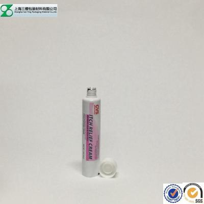China Tubo farmacéutico que empaqueta, tubo poner crema de la suave al tacto que empaqueta con el tapón de tuerca en venta