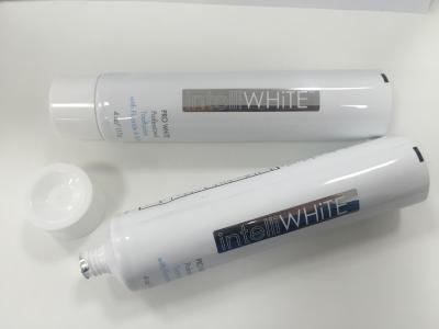 China Tubo laminado ABL blanco, tubo de crema dental de aluminio para empaquetar en venta