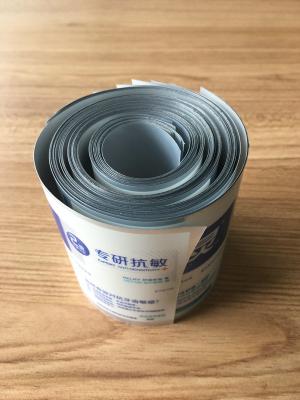 China Aluminum Plastic Laminated Web for Toothpaste tube , Offset Printing for sale