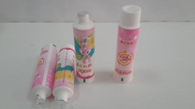 Chine tuyau en plastique mou d'emballage de stratifié de tube de gel de dent de pâte dentifrice des enfants 40g avec le chapeau plat lisse à vendre
