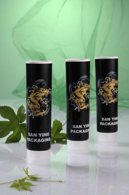 China Black Silk Printing Pbl Tube Laminated Gravure Printing 425μ Thickness For Body Lotion for sale