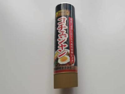 China 100g tubo da estratificação do tampão de parafuso do círculo Dia38*123mm para o alimento Flavored à venda