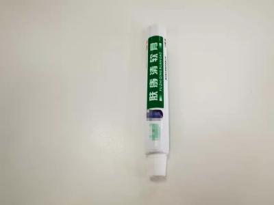 China Gravure Printing 10g Pharm Tube Round Dia 16*102mm for sale