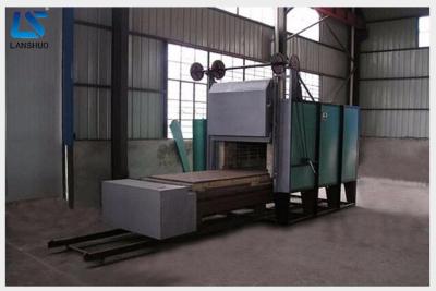 China Electric Trolley Type Industrial Heat Treatment Furnaces Low Power Consumption for sale