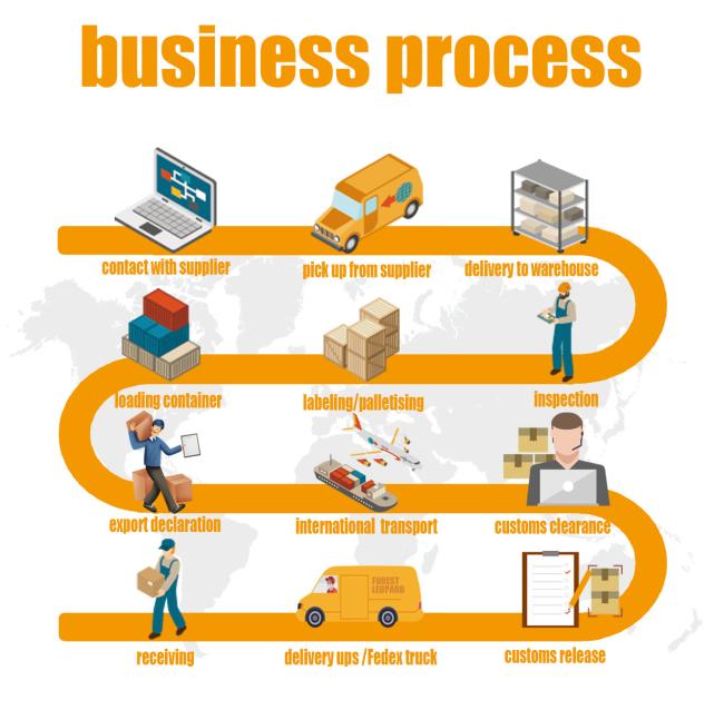 International freight shipping services and logistics operations