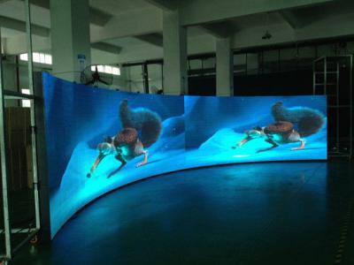 China Commercial Advertising Flexible Led Display Panels P4 Led Module for sale