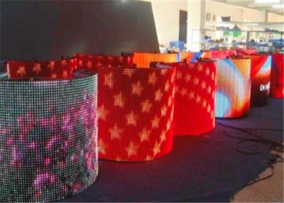 China 1/16 Scan MBI5124 / ICN 2038S Soft Flexible LED Screen 1000cd/㎡ for sale