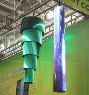 China Indoor Full Color Flexible Led Video Screen P4 MTBF 50000 Hours for sale