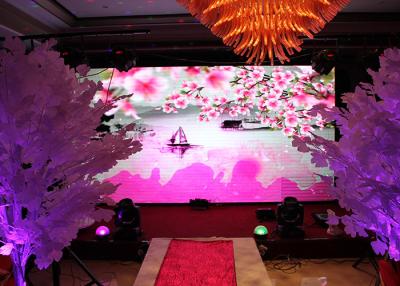 China Low Consumption Flexible 3.91mm 9500K Outdoor LED Display Rental for sale