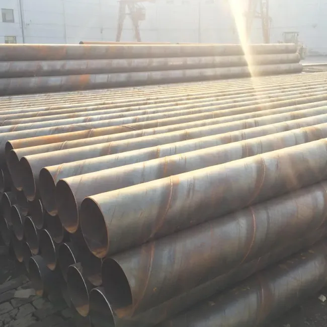 Low Price High Quality SSAW Sawl Spiral Epoxy Coated Welded Carbon Steel Pipe Sq Penstock Pipe Tubes Carbon Welded Spiral Steel Pipe Tube