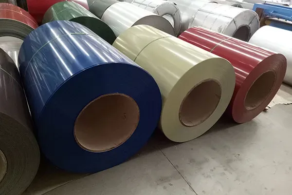 Low Price PPGI Color Coated Steel Coil G350 G450 Pre Coated Galvanized Color Coated Steel Coils