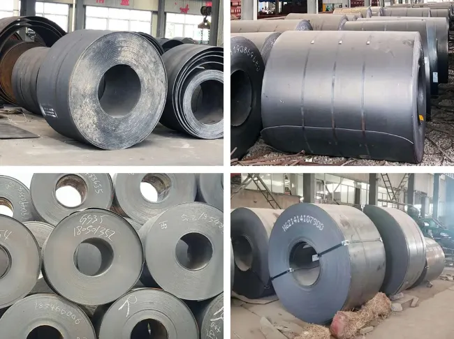 Spot ASTM A36 Ms Carbon Iron Coil Hot-Rolled Low-Carbon Q195 Carbon Steel Coil