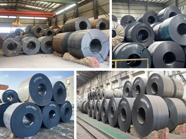 Spot ASTM A36 Ms Carbon Iron Coil Hot-Rolled Low-Carbon Q195 Carbon Steel Coil