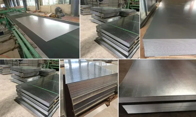 Factory Price Hot Dipped Galvanized Steel Sheet Price Gi Sheet Cold Rolled Galvanized Steel Sheet