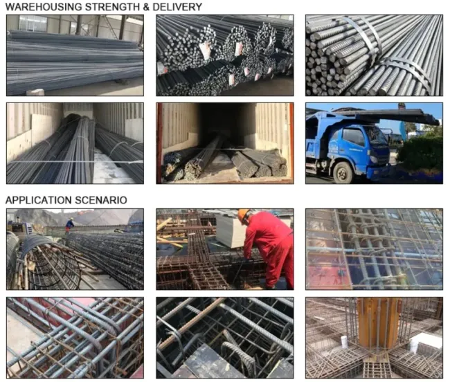 Deformed Steel Rebar 14-24mm HRB500 HRB400 Hot Steel Rebar
