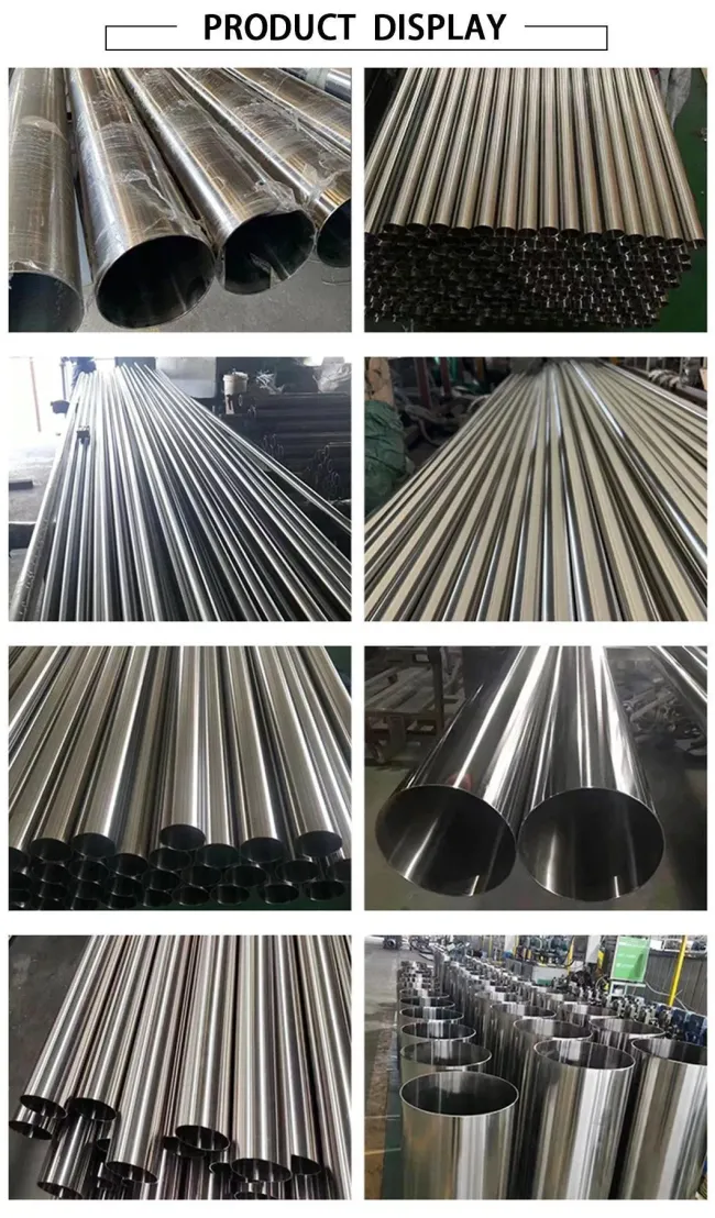 ASTM A213 201 304 316 Corrosion Resistant Round Polished Seamless Stainless Steel Pipe 12X21h5t 08X13 12X17 08X17t