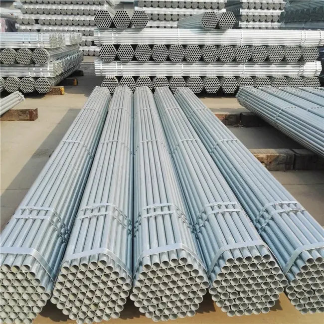 Seamless Hot DIP Galvanized Steel Pipe Sch40 Sch80 ASTM A106 A53 Grade B