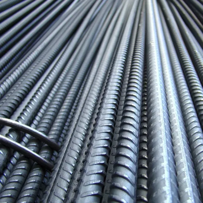 6mm 12mm 16mm 25mm Iron Rod Building Construction Deform Deformed Steel Bar Hot Rolled Reinforcing Rebar Steel