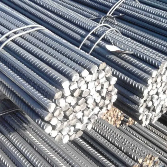 6mm 12mm 16mm 25mm Iron Rod Building Construction Deform Deformed Steel Bar Hot Rolled Reinforcing Rebar Steel