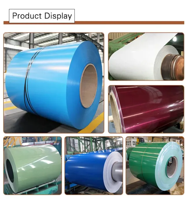 Hot Sell Galvanized Coil Galvalume Coil Galvanized PPGI/PPGL Dx52D Dx53D Dx54D Color Coated Roll