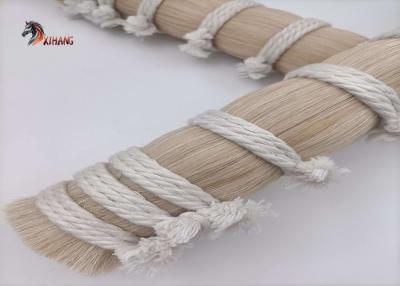 China White 100% Horse Tail Hair Extensions For Living Brush for sale