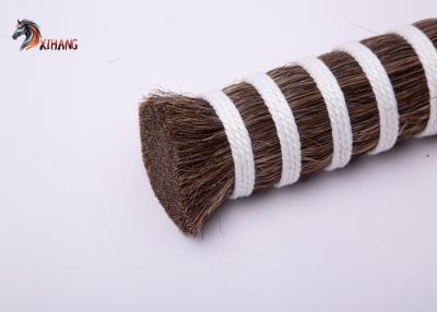 China 13-15 Inch Natural Horse Hair Brown Brush Making Materials for sale