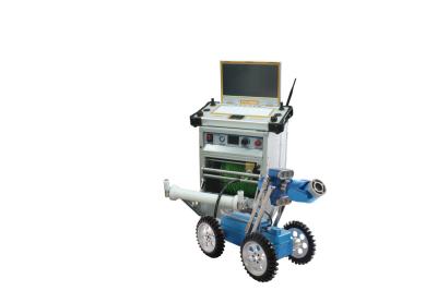 China 100mm~600mm Diameter Pipe Crawler Robot With 8.4' Touched LED Screen for sale