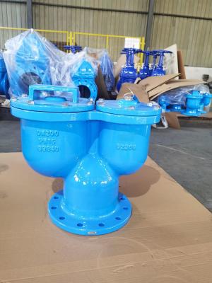 China Flanged End Double Ball Air Valve Cast Iron Air Release Valve For Water Steam for sale
