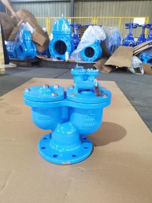 China Válvula de aire de doble orificio personalizada Válvula de alivio de aire de plomería para gas de petróleo en venta