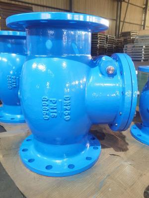 China Industrial Grade Swing Check Valve DN50 - DN300/2 -12 PN10 - PN16 / 125lb - 150lb / 5K-10K en venta