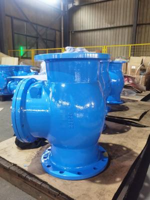 China Temperature Range -20C-120C Check Valve With Counter Weight JIS B2043 for sale