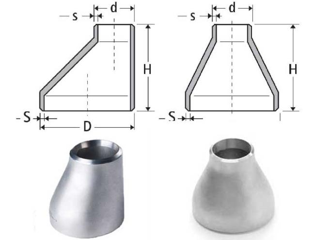 Buttweld Pipe Reducers Dimensions Buttweld Pipe Reducers Dimensions