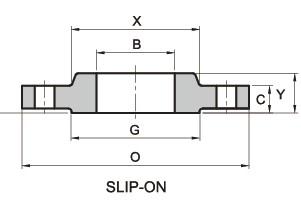 A105 Forged Steel Slip On Flange, DN200, PN16 - Landee Flange A105 Forged Steel Slip On Flange, DN200, PN16 - Landee Flange