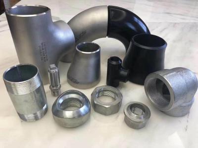 China 90° 180° 45° Elbow Tee Con Ecc Reducer Cap ASME ANSI B16.9 B16.28 All Size for sale