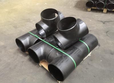 Chine En du GOST JIS DIN de la norme ANSI soudée bout à bout ASME de pièce en t de tuyau d'acier au carbone des garnitures Sch20 à vendre