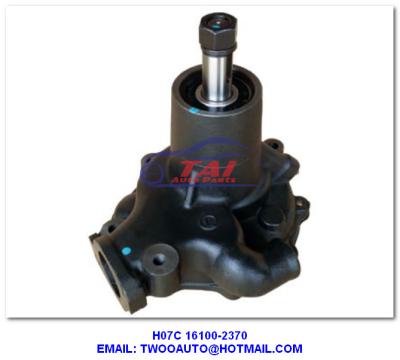China H07C 16100-2370 WATER PUMP, TRUCK COOLING WATER PUMP TYPE 16100-2370 FOR HINO H07C for sale