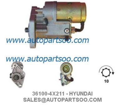China 36100-4X210 36100-4X211 - HYUNDAI Starter Motor 12V 2.2KW 10T MOTORES DE ARRANQUE for sale