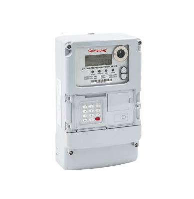 China New Style 3 Phase STS Prepaid Energy Meter For Nigeria Market for sale