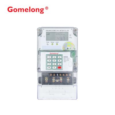 China STS SABS Approved Digital Prepaid Electric Meter Box Prepayment Electricity for sale