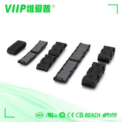 China Flat Ferrite Core for Industrial Magnet Nizn Flat Cable EMI Suppression SCFS TYPE en venta