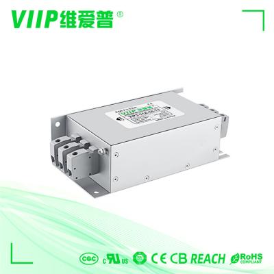 China VIIP 3 Phase EMI Filter 10A Low Pass Noise Filter For Print Machine for sale