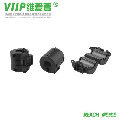 China Dvi Cable Snap On Ferrite Choke Cable Clip for sale