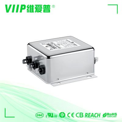 Китай 3-фазный фильтр электромагнитных помех Однофазный фильтр переменного тока Однофазный фильтр электромагнитных помех 3А продается