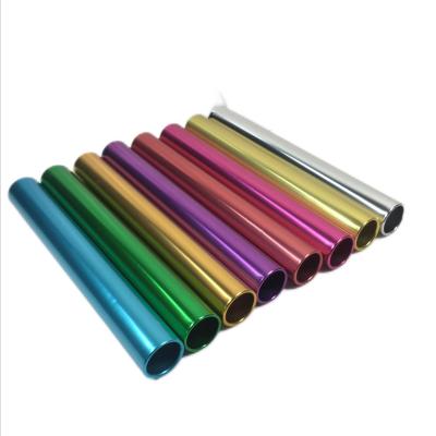 China Colored Aluminum Tube Track And Field Relay Race Baton For Passing In Shanghai Port for sale