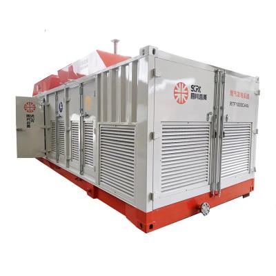 China Lower Noise Industrial Natural Gas Generator Unit With Remote Monitoring System for sale